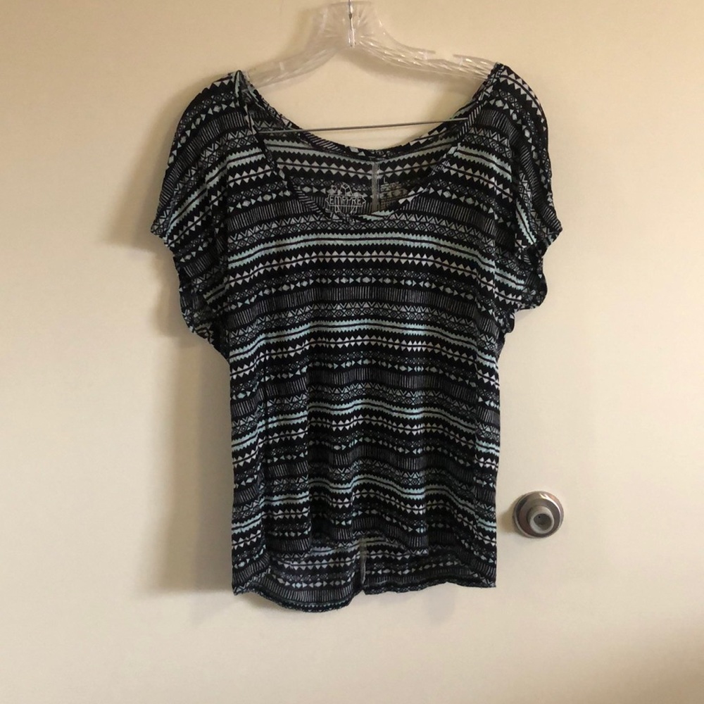 Geometric Patterned Tee